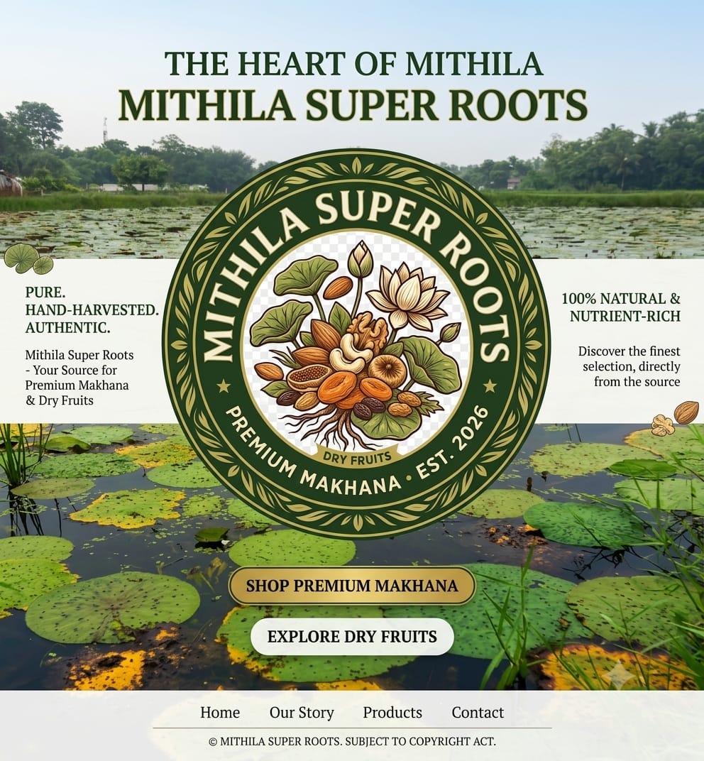 Mithila Super Roots Premium Makhana